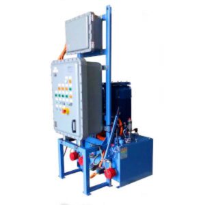 Brake powerpack with gearshift