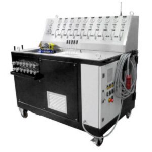 Test bench for flow and pressure simulation