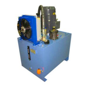 Powerpack with heat-exchanger for presses and benders