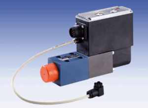 Bosch Rexroth VT-DFP Proportional directional valves, direct-operated, with electrical position feedback as pilot control valve for control systems SY(H)DFE
