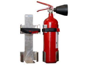 CO2 fire extinguisher support max 118 mm