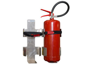 Powder extinguisher support max 160 mm