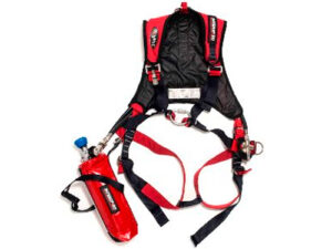 Fall arrest harness + 2 l cylinder