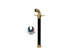 Gooseneck with a UNI70 bayonet outlet