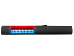 SAFETY-SIGNALING TORCH Red-blue