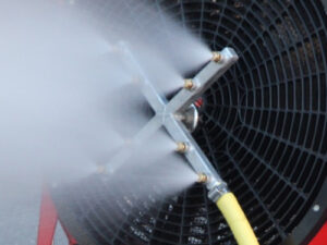 Cross water sprayer