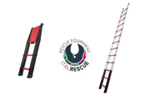 Rescue telescopic ladder