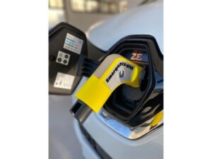 Emergency plug for electric cars