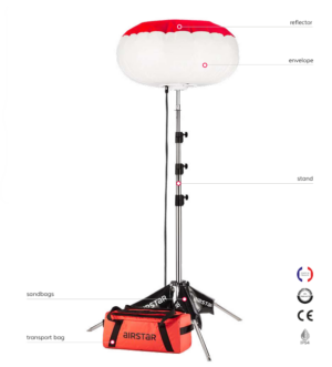 בלוני תאורה SIROCCO מבית AIRSTAR